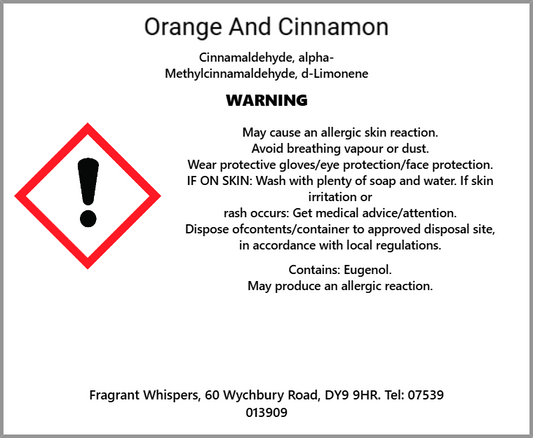 Orange & Cinnamon Wax Melt